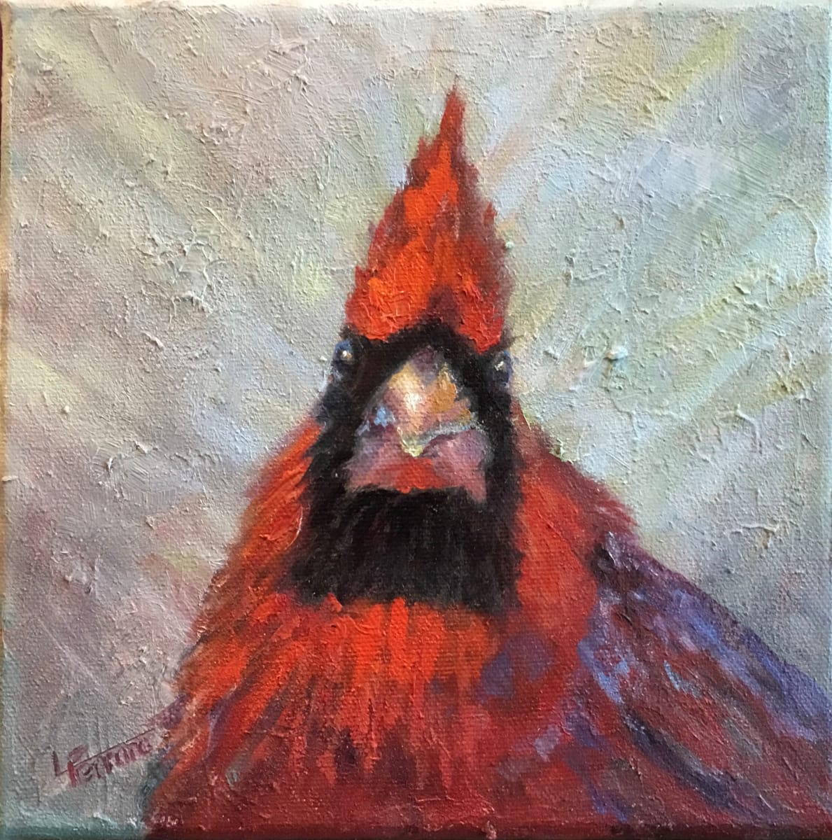 You’re Late Filling the Feeder by Lina Ferrara 