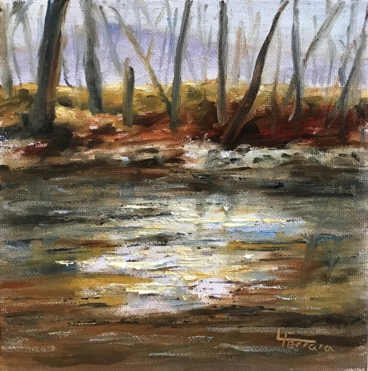 Winter Glitter by Lina Ferrara 