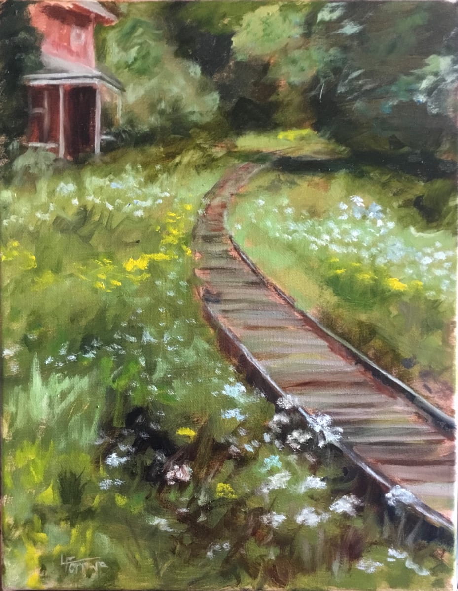 Train Tracks by Lina Ferrara 