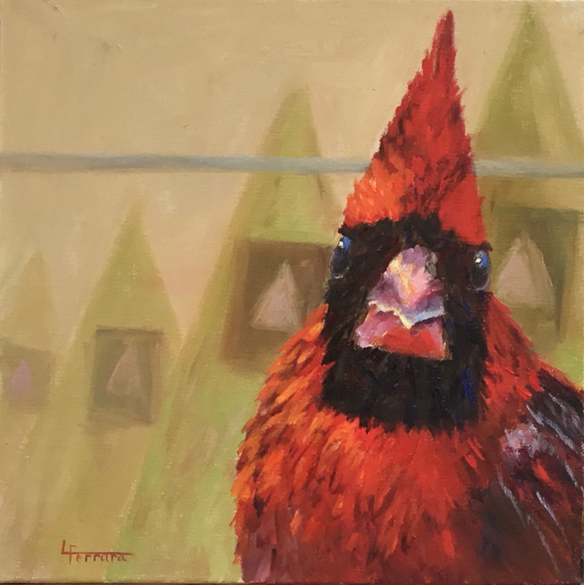 Cardinal by Lina Ferrara 