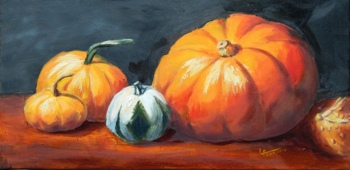 Pumpkins by Lina Ferrara 