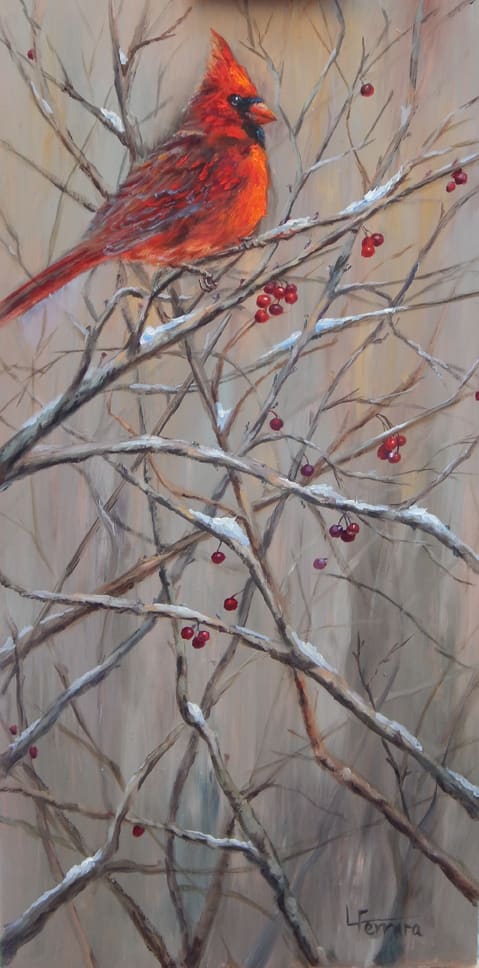 Winter Messenger by Lina Ferrara, Image 1.