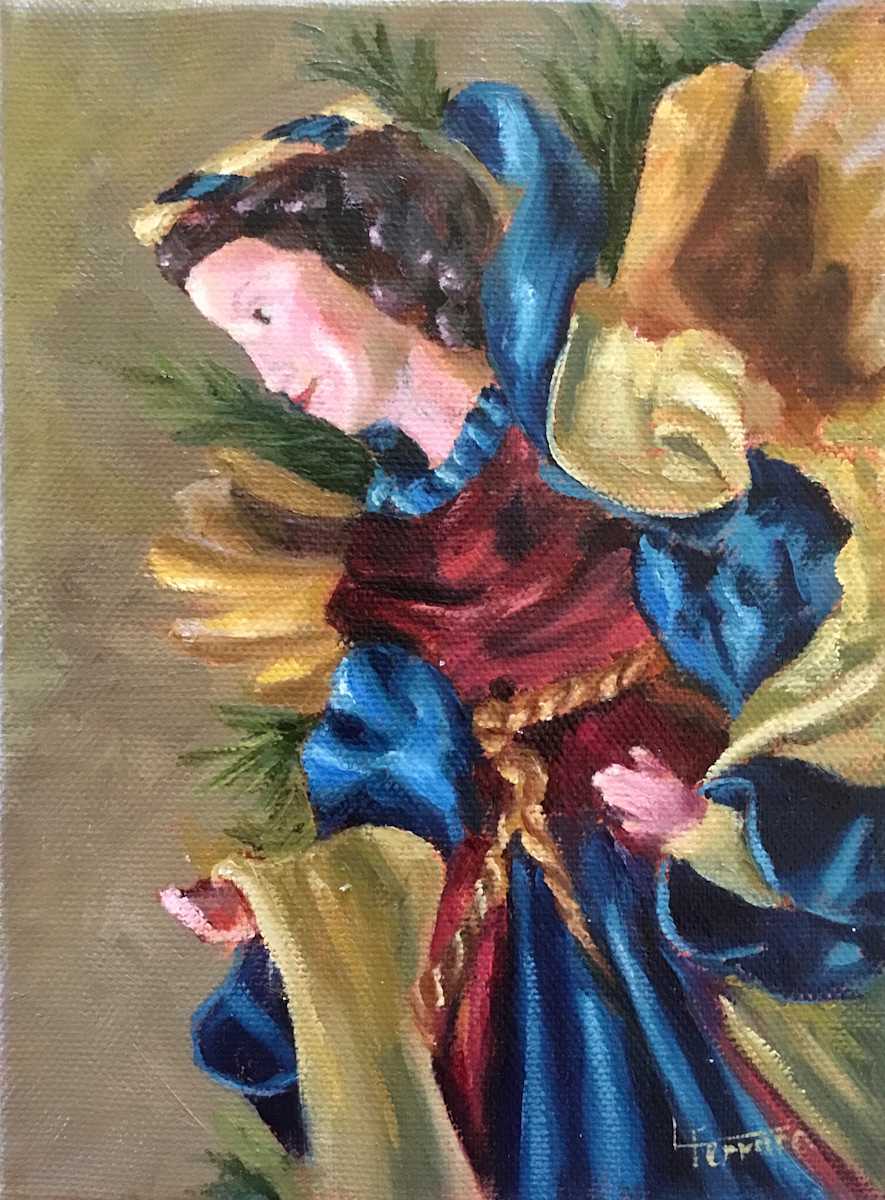 Angel on my Tree by Lina Ferrara, Image 1.