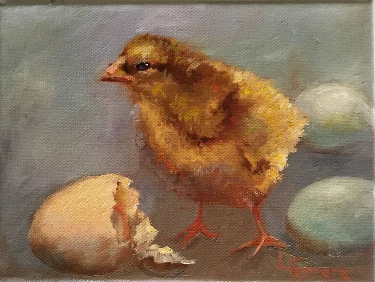 Just Hatched 2 by Lina Ferrara, Image 1.
