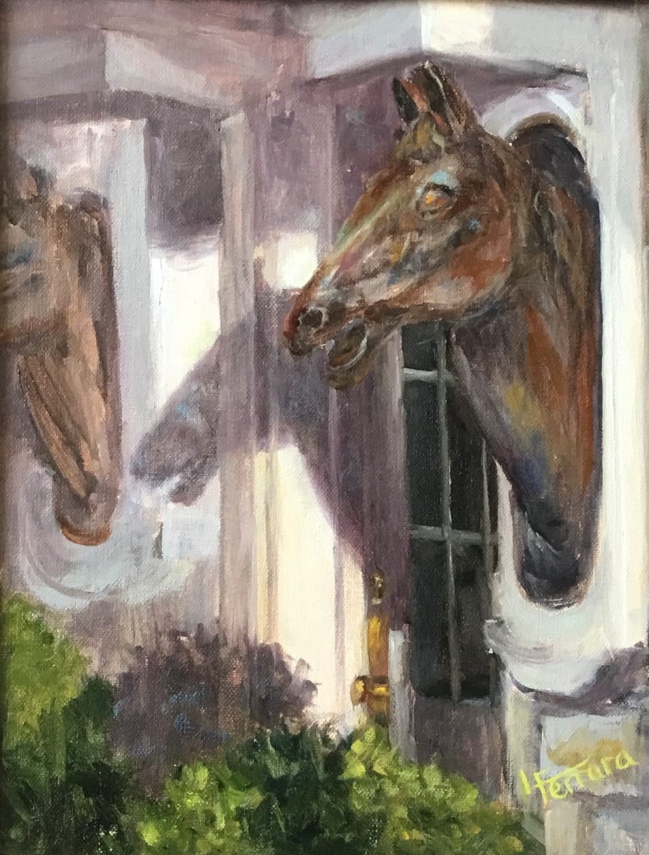 Carriage House Sentinels by Lina Ferrara 