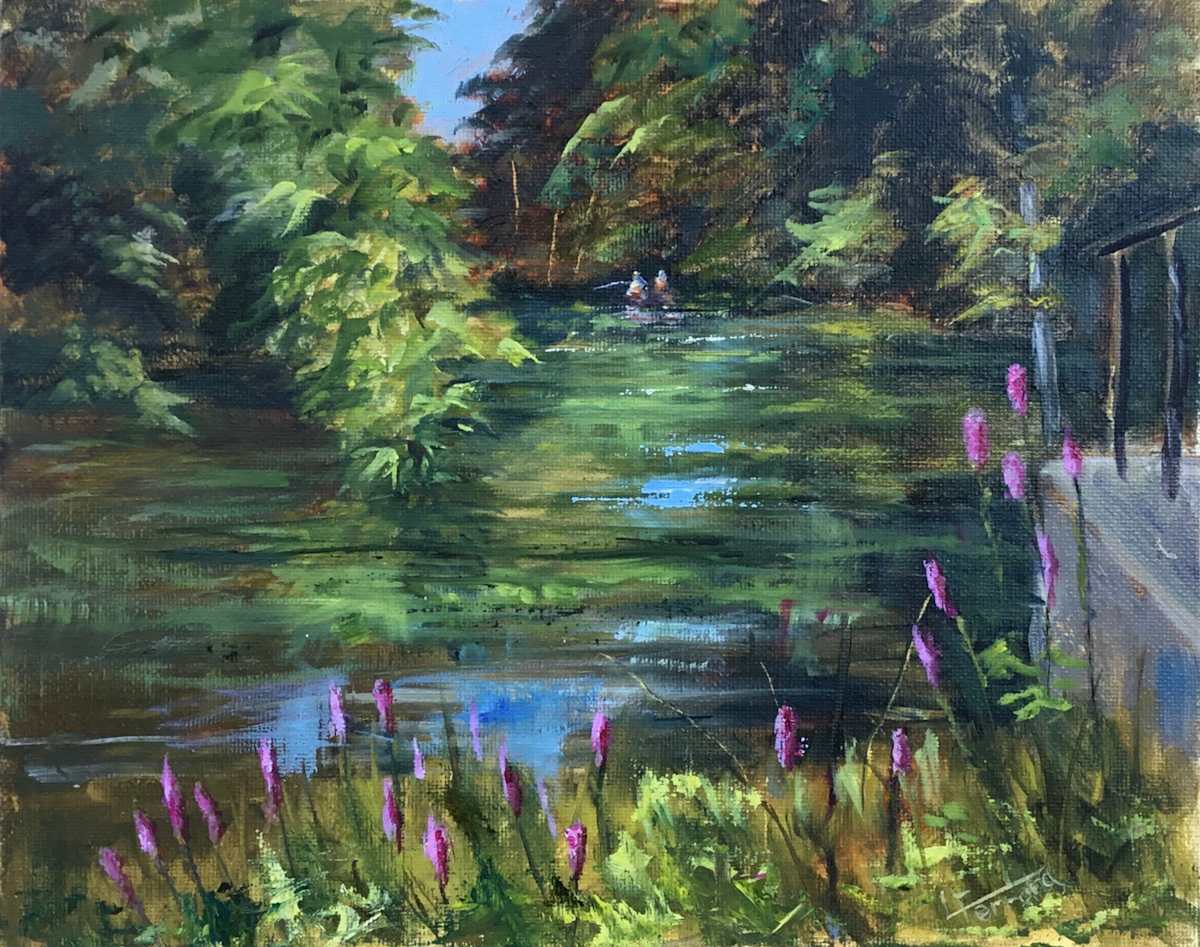 Casting Quiet Waters by Lina Ferrara 