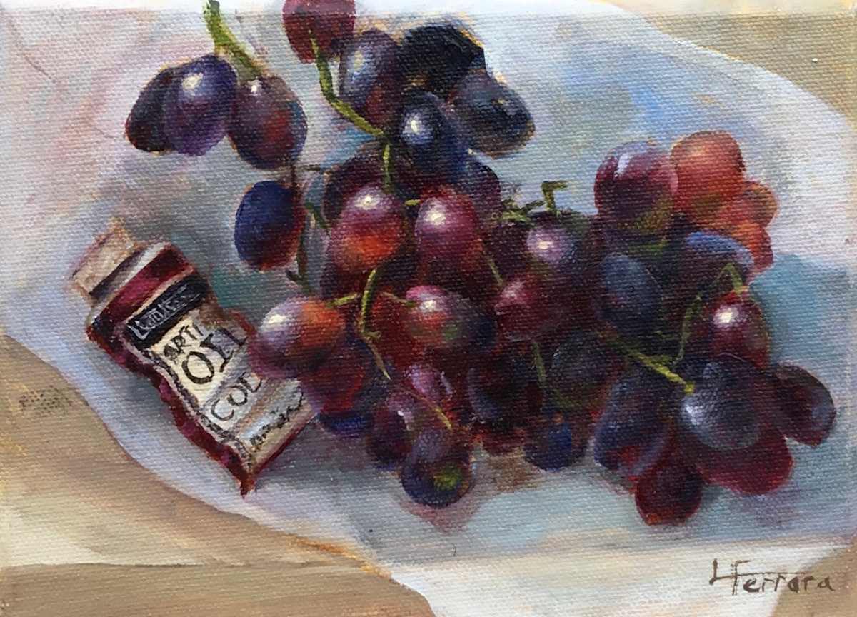 Red Violet (Grapes) by Lina Ferrara, Image 5.