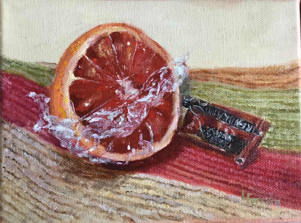 Red Orange Grapefruit by Lina Ferrara, Image 1.