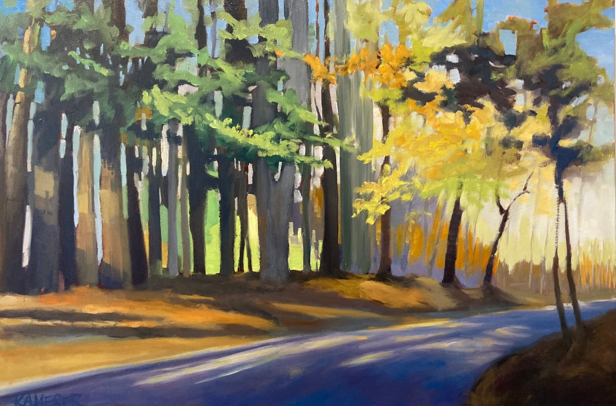 Walk the Path Before You by Mary Kamerer Impressionist Painting 