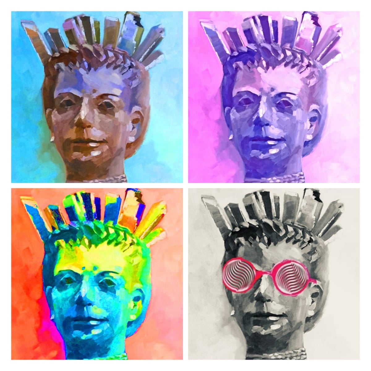 Your Majesty:  Dear Charlotte by Mary Kamerer Impressionist Painting 