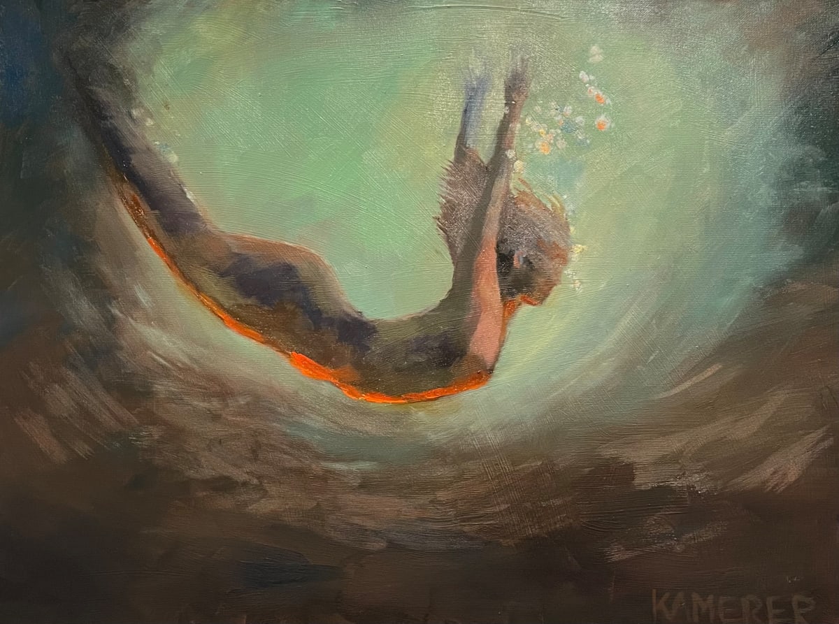 Transcend by Mary Kamerer Impressionist Painting 