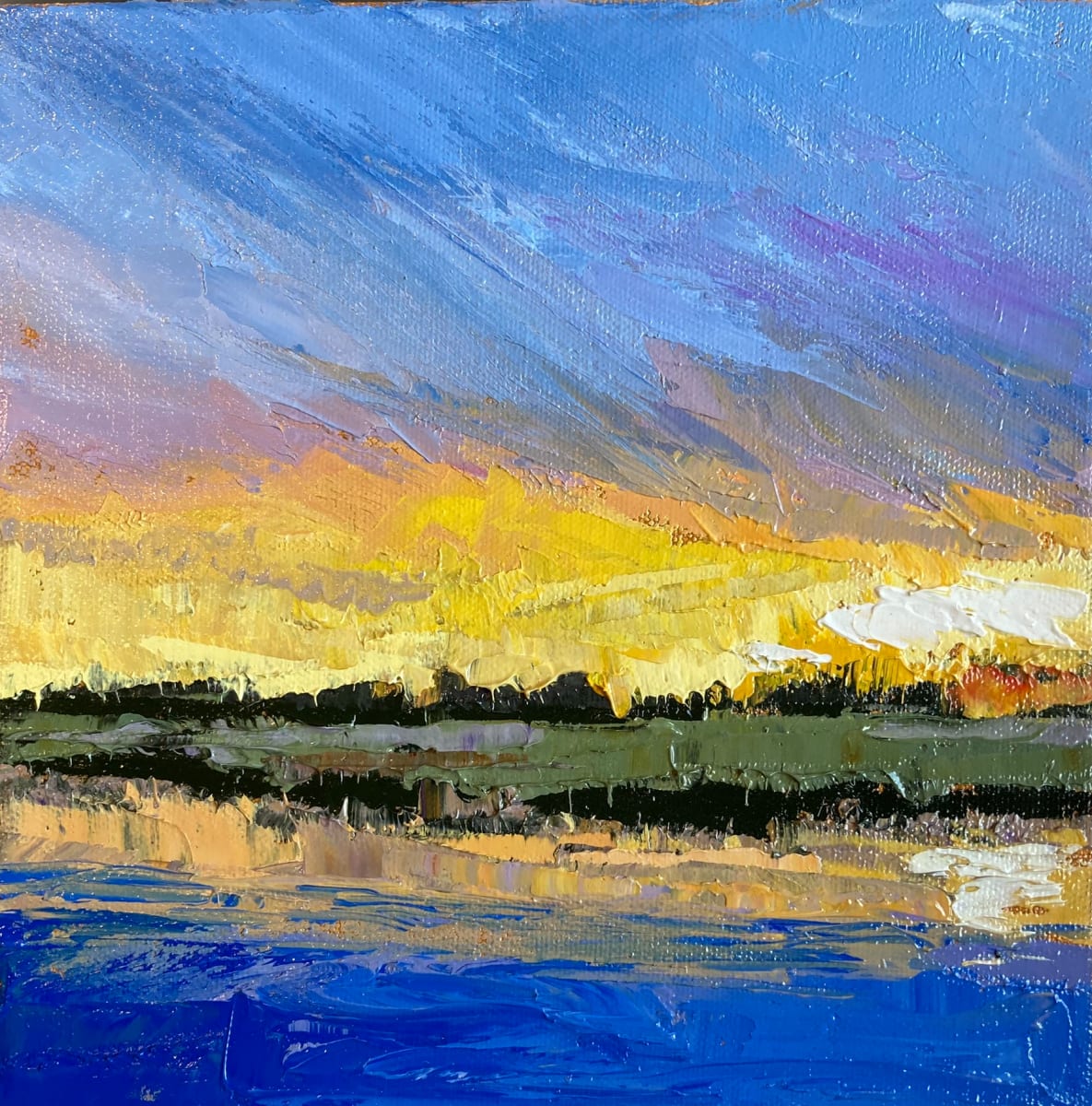 Movement and Color Reflected  Image: Part of the “Personal Sunset” series