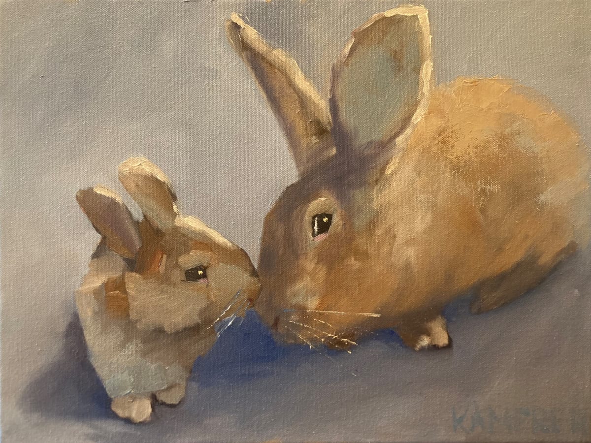 Forever Young by Mary Kamerer Impressionist Painting 