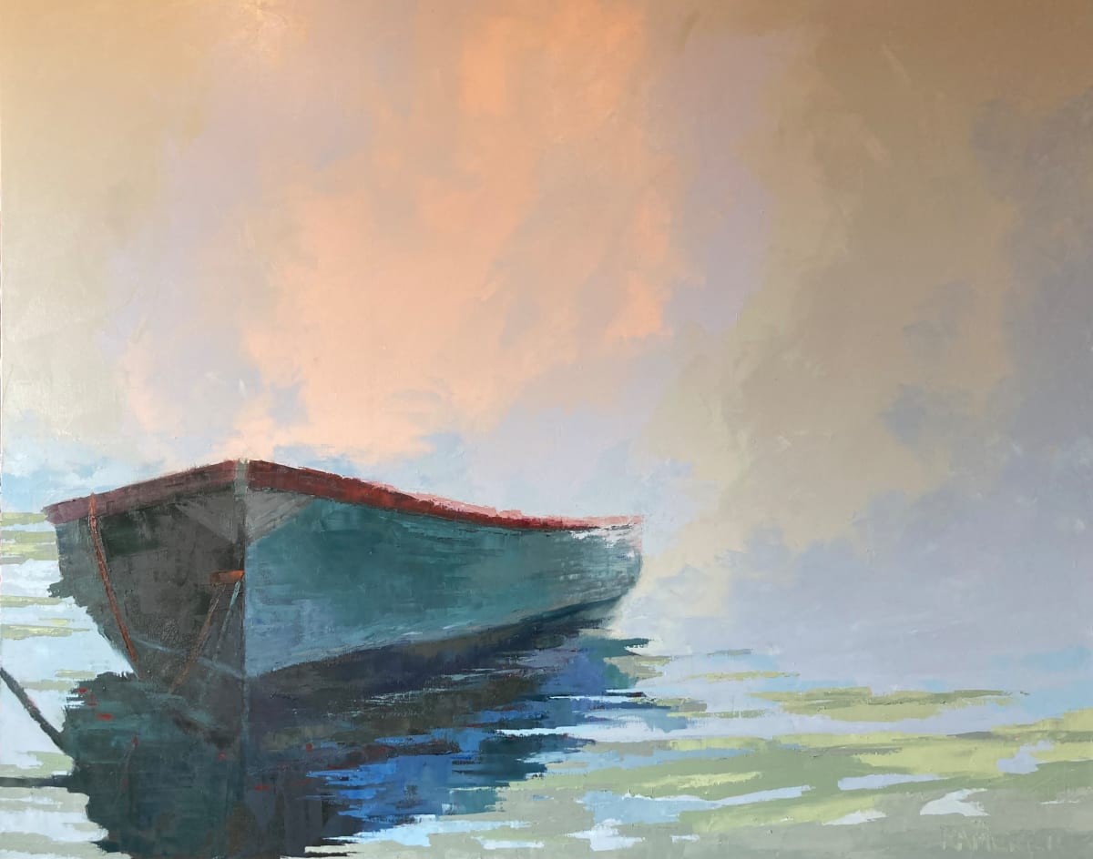 Set My Mind Adrift by Mary Kamerer Impressionist Painting 