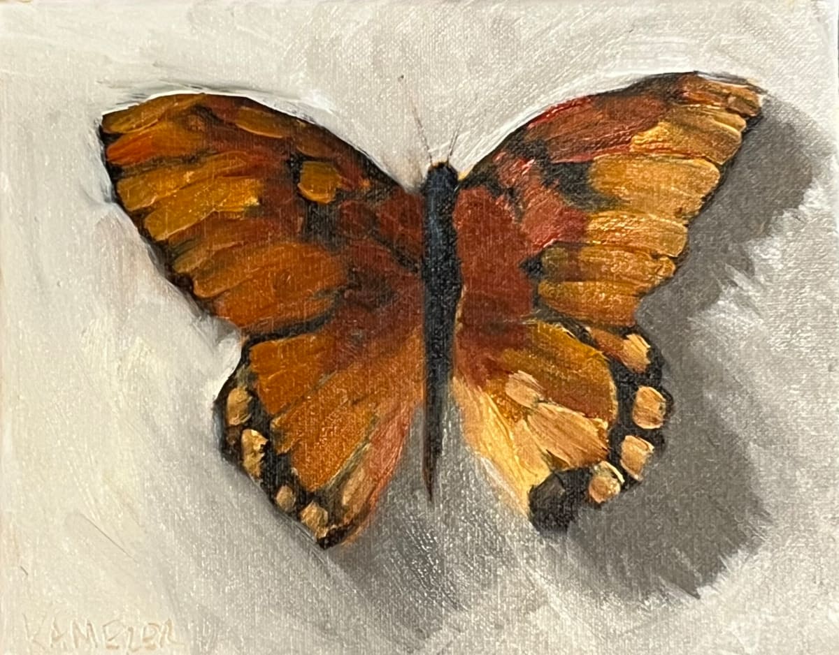 Monarch by Mary Kamerer Impressionist Painting 