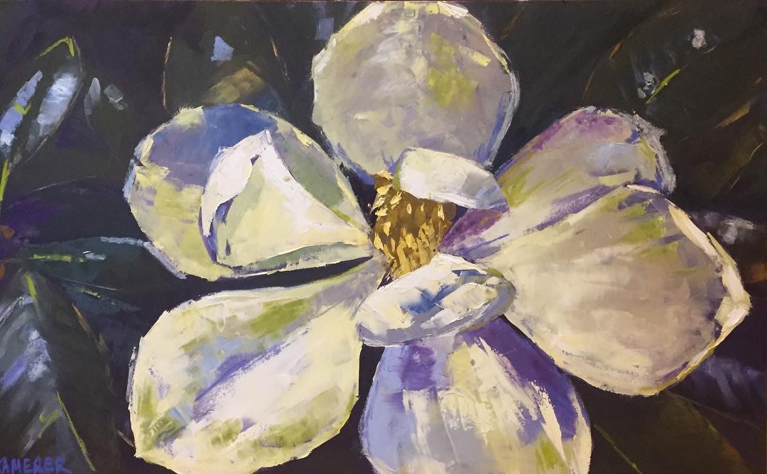 Southerner at Heart by Mary Kamerer Impressionist Painting 