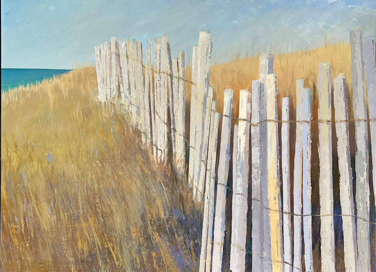 Windswept Divide by Mary Kamerer Impressionist Painting 