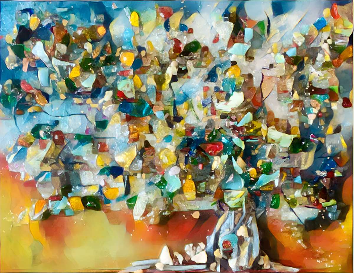 Crystal Tree by Rebecca Viola Richards, Image 3.