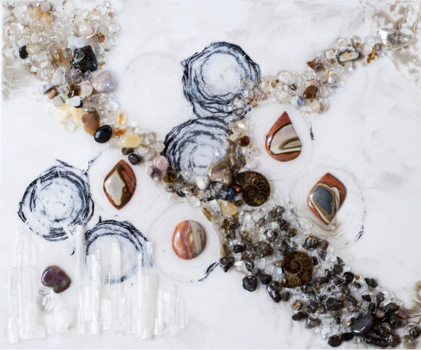 Crystallized/ Natures Pathway by Rebecca Viola Richards 