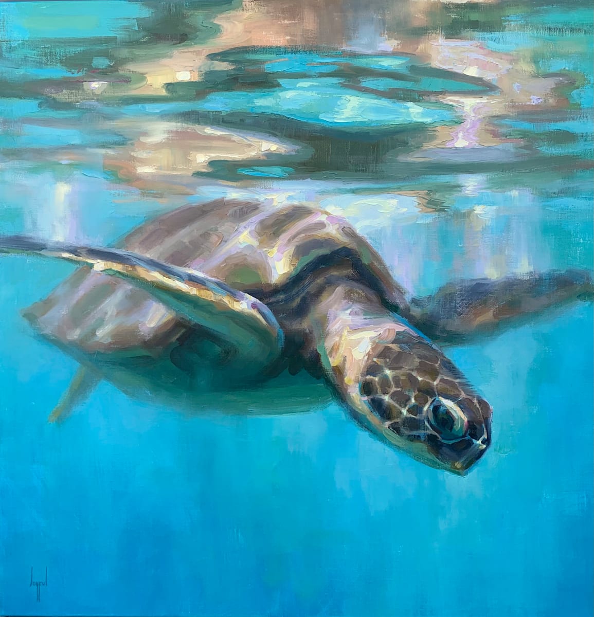 Heaven Smiles Down by Joyful Ward 