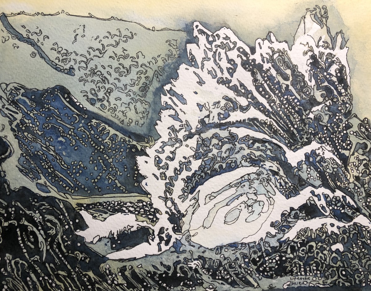 Crashing Wave by Wanda Fraser 