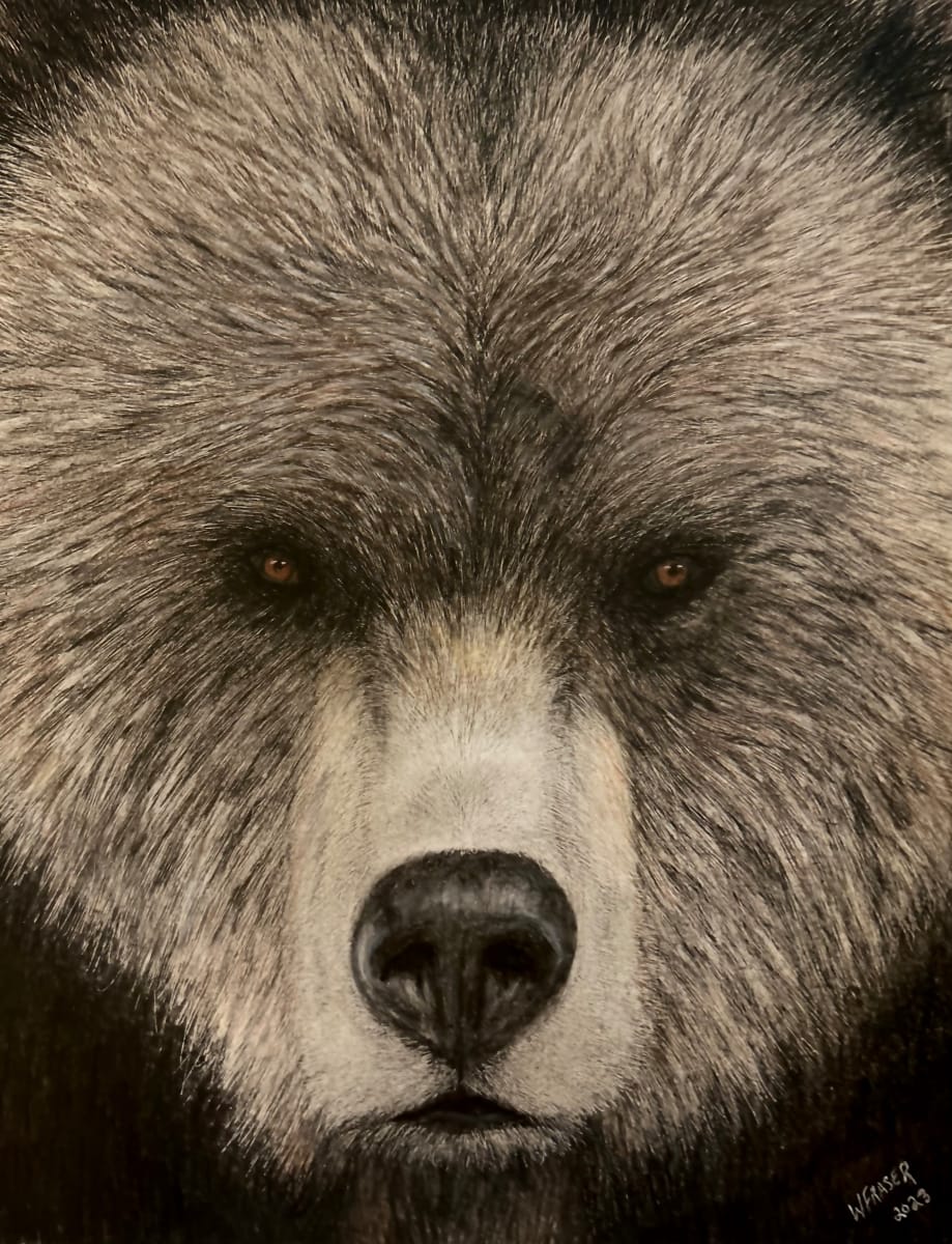 SOLD - Bear by Wanda Fraser 