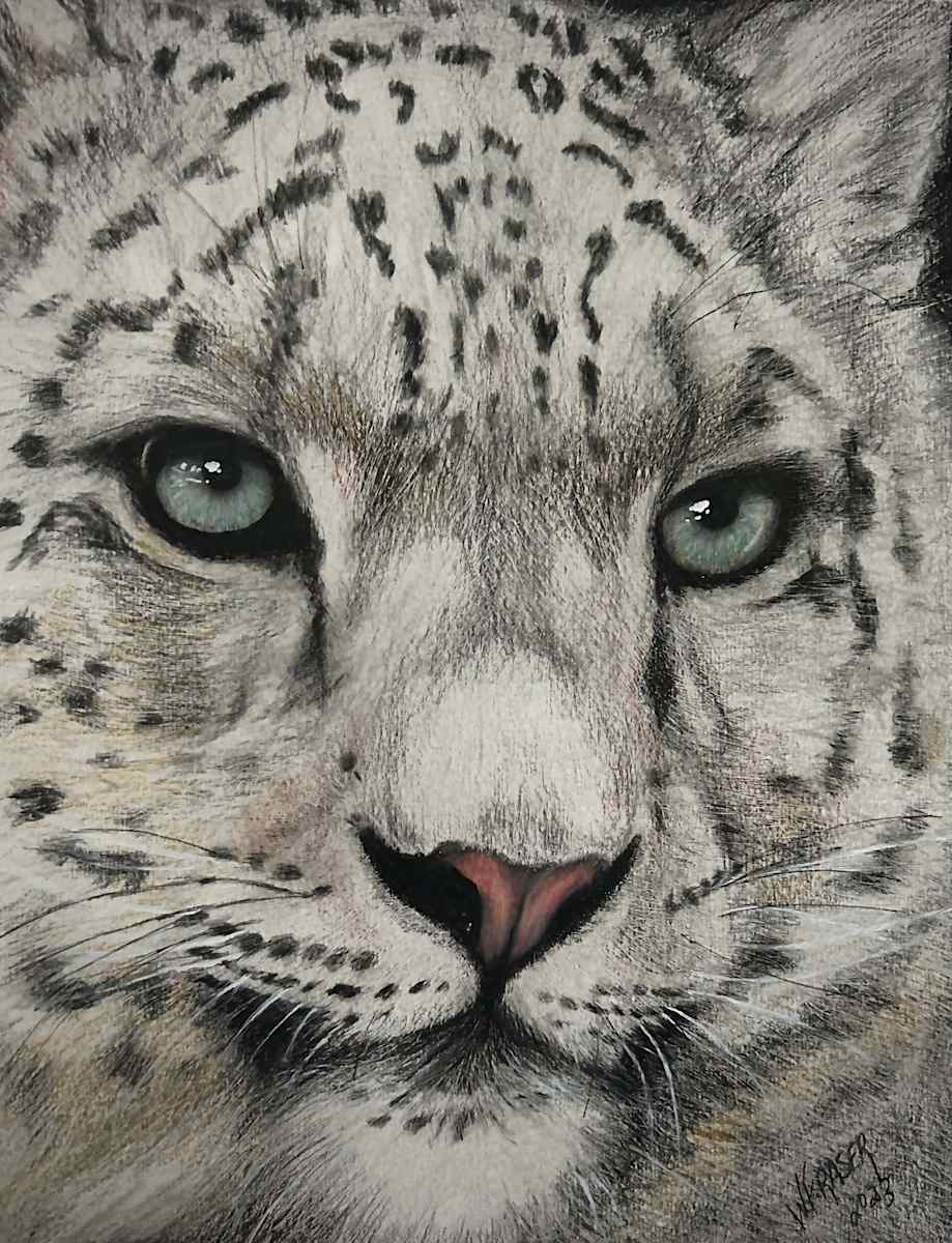 Snow Leopard by Wanda Fraser, Image 1.