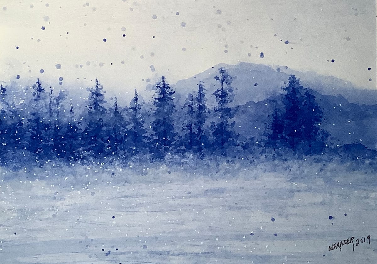 Wintery Forest by Wanda Fraser, Image 1.