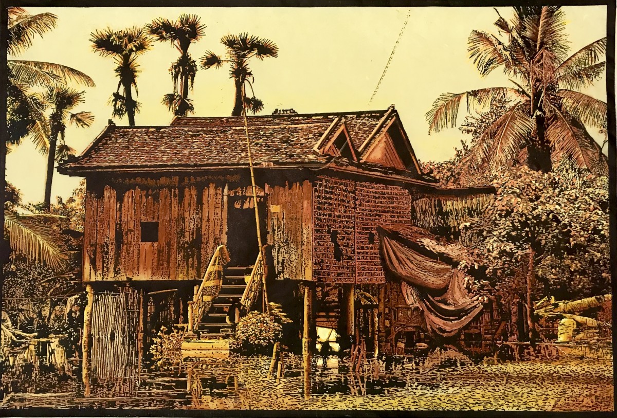 " Road to Siem Reap" by John McCaskill 