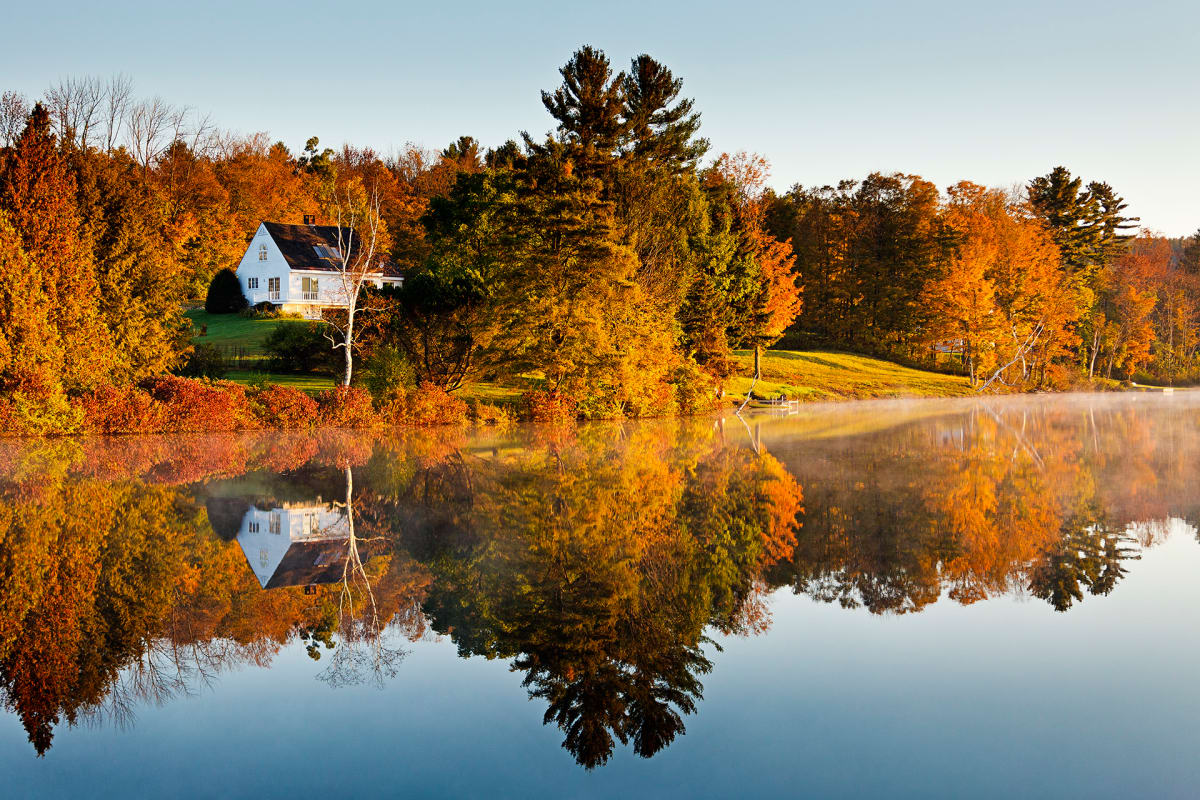 Reflections on Silver Lake by Kent Burkhardsmeier 