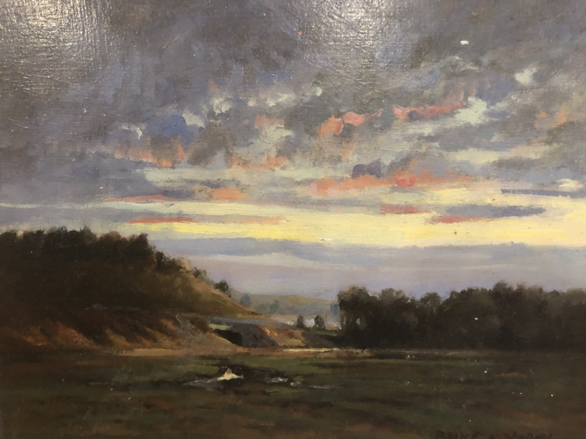 Schenevus Creek Sunset by Bruce North Artwork 