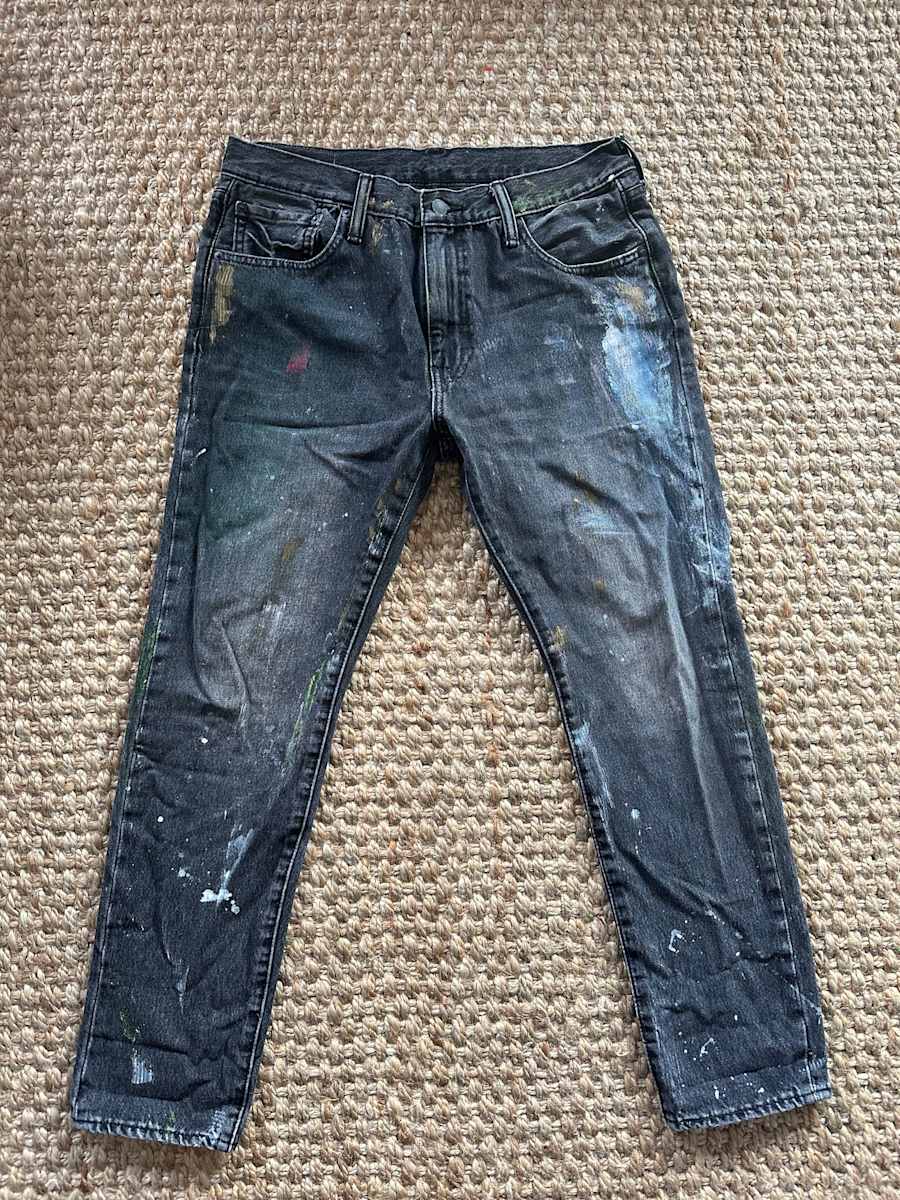 Levis Paint Jeans by Dominique Fierro, Image 8.