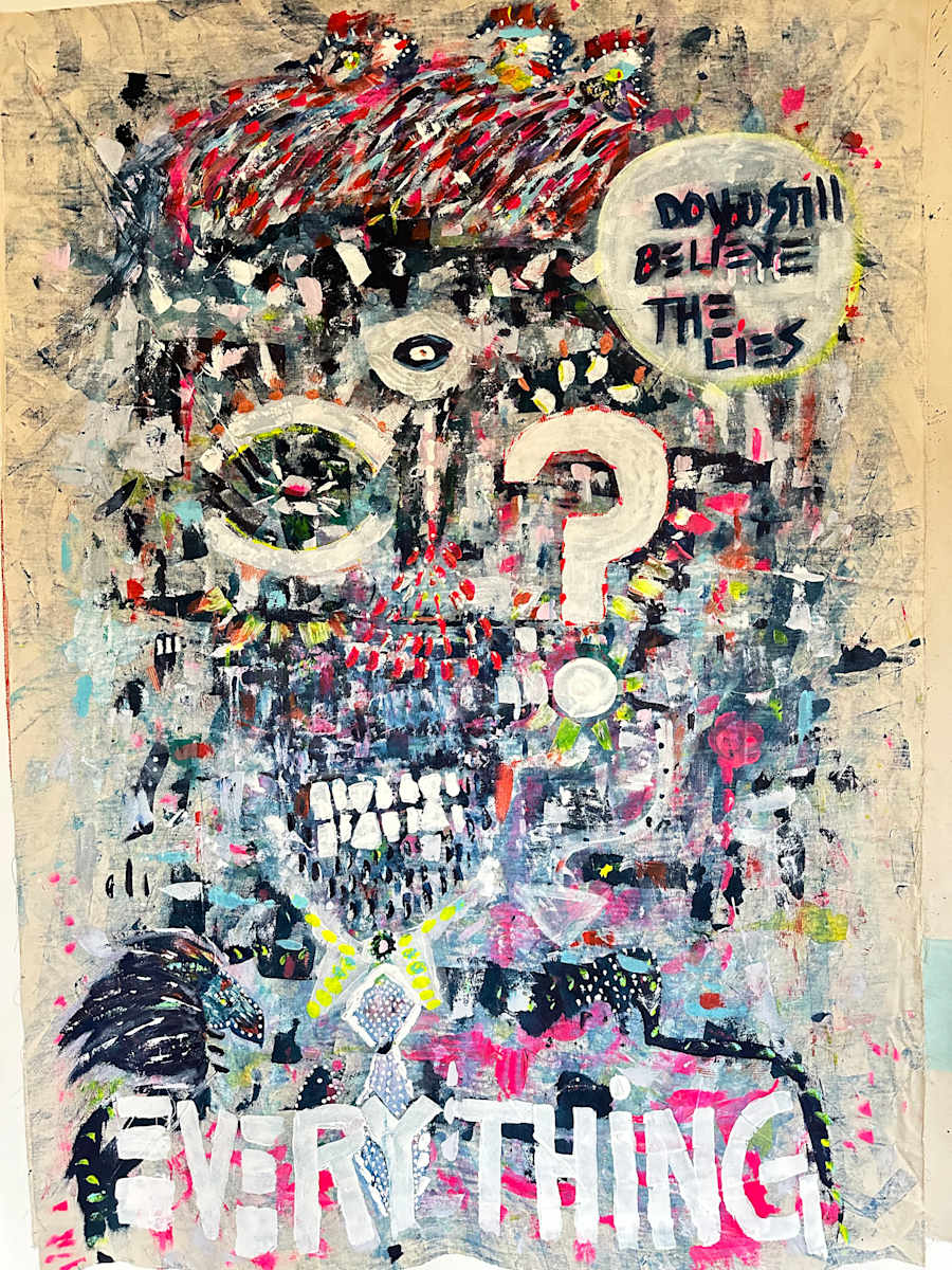 Question Everything by Dominique Fierro, Image 1.