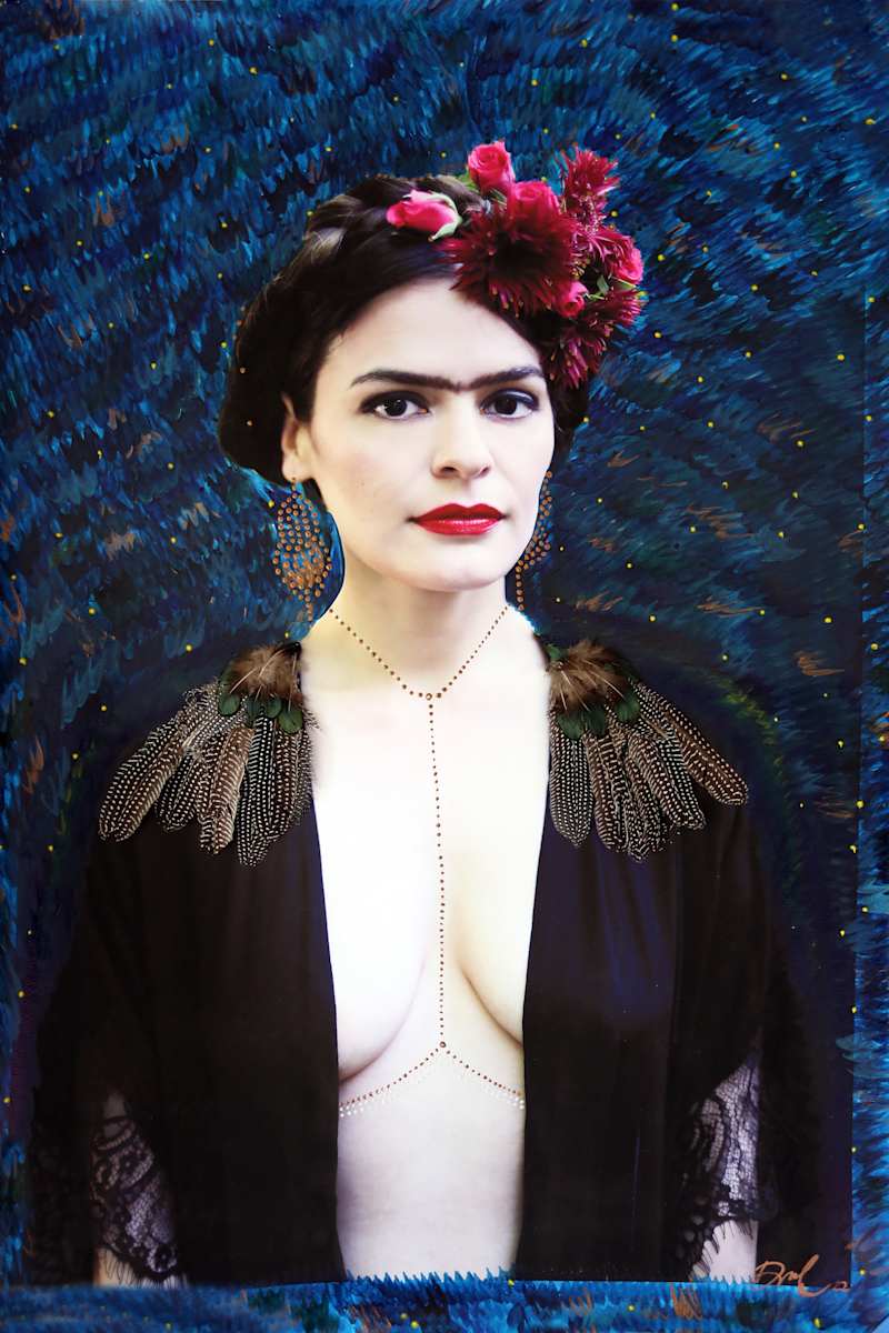 Peacock Frida by Dominique Fierro, Image 1.