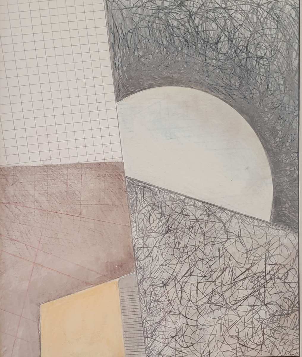 abstract on Yupo 2 by Jude Barton 