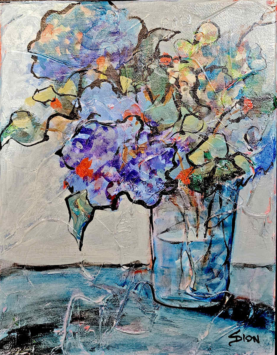 Hydrangea Pop by Sue Dion 