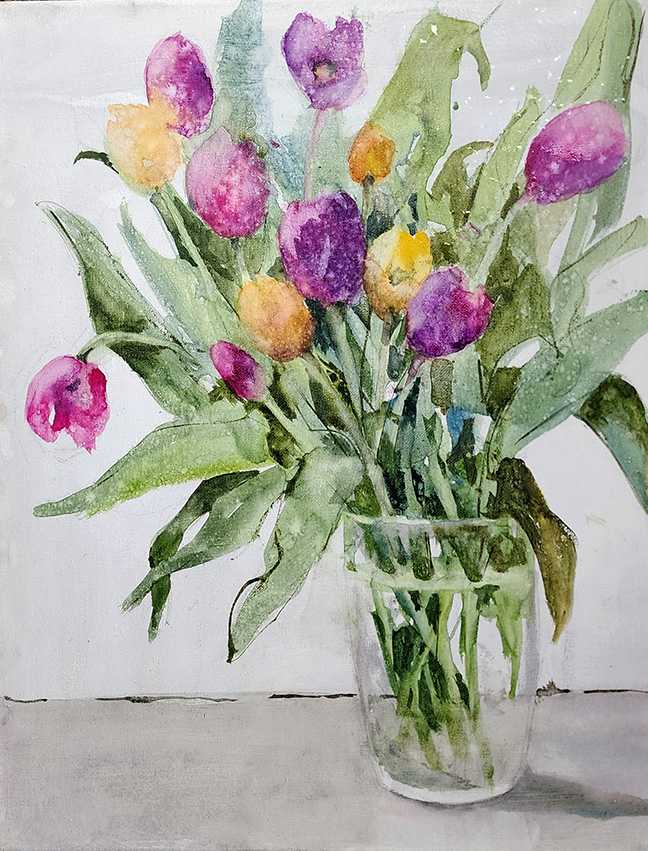 "Tulips" by Sue Dion 