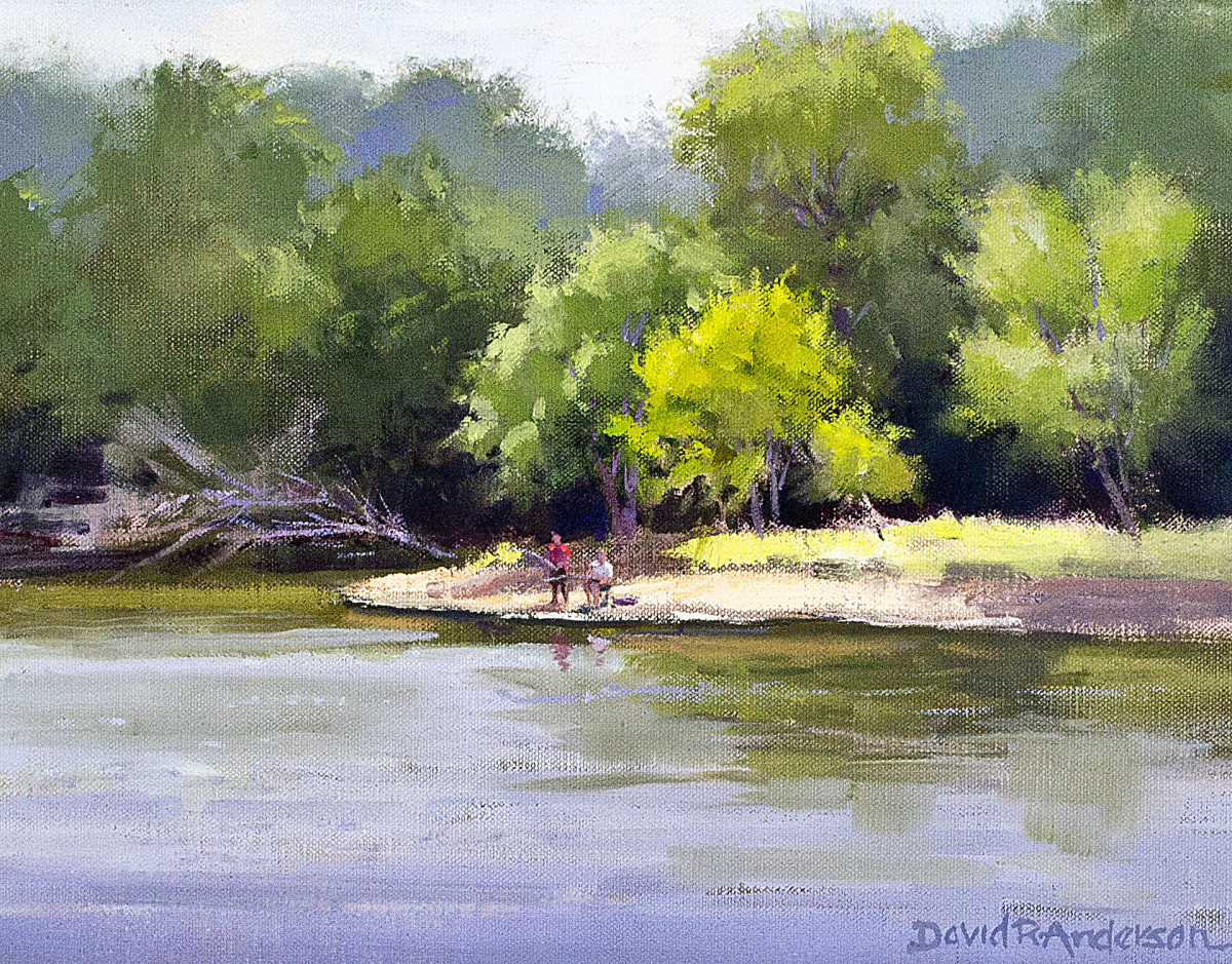 Fishing Spot by David R. Anderson 