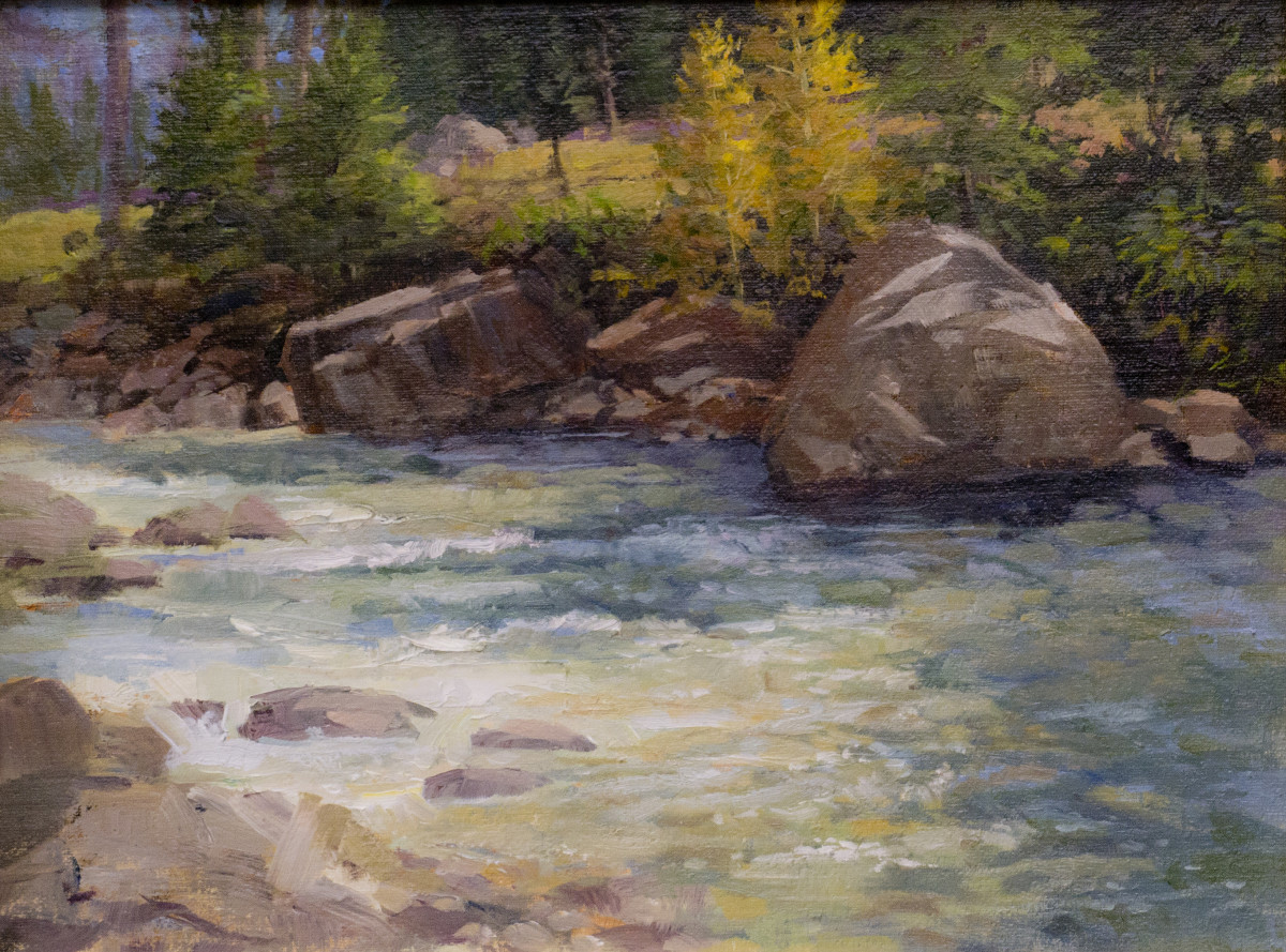 Rushing Water by David R. Anderson 