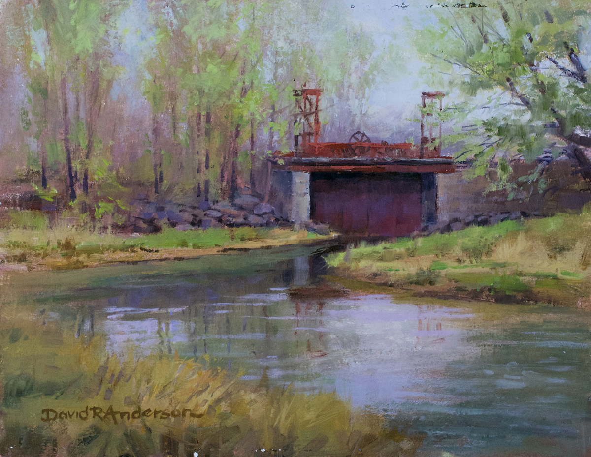 Hennipen Lock by David R. Anderson 