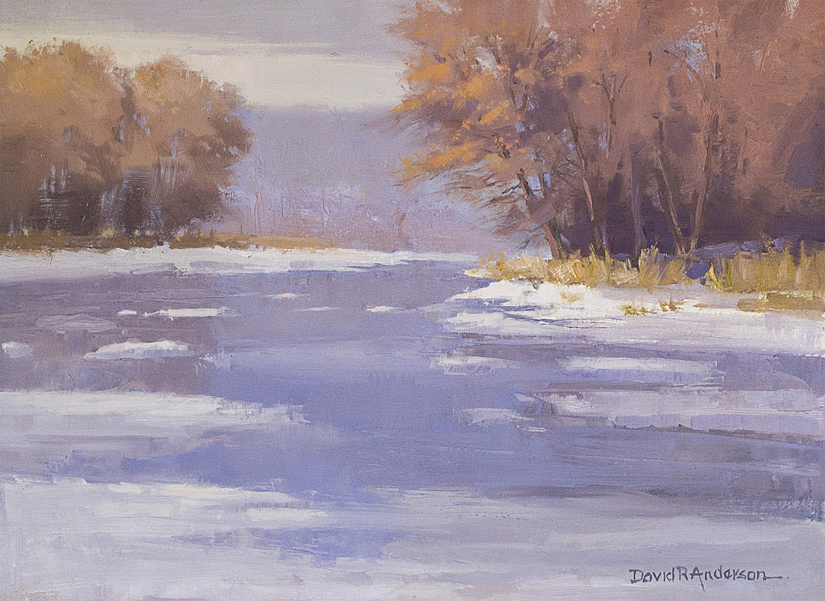 Winter Ice by David R. Anderson 