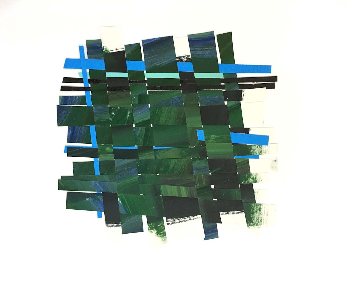 Woven Bitter Green by Karin Stack, Image 1.