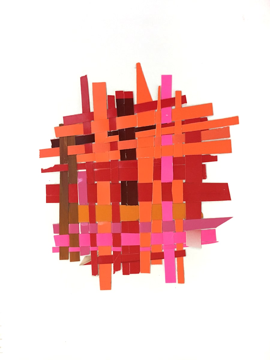 Woven Orange Red by Karin Stack, Image 1.