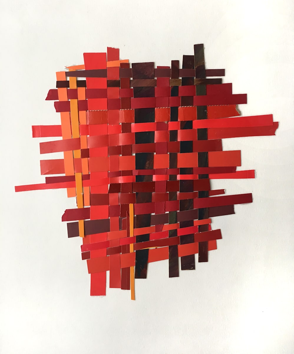 Woven Red Umber by Karin Stack, Image 1.