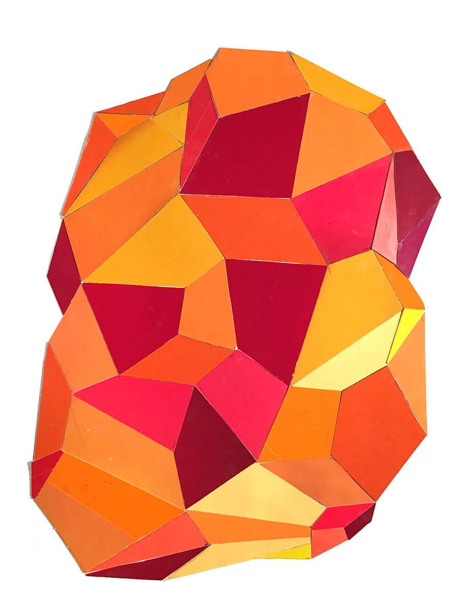 Facet Red/Orange 3 (Atlanta) by Karin Stack, Image 1.