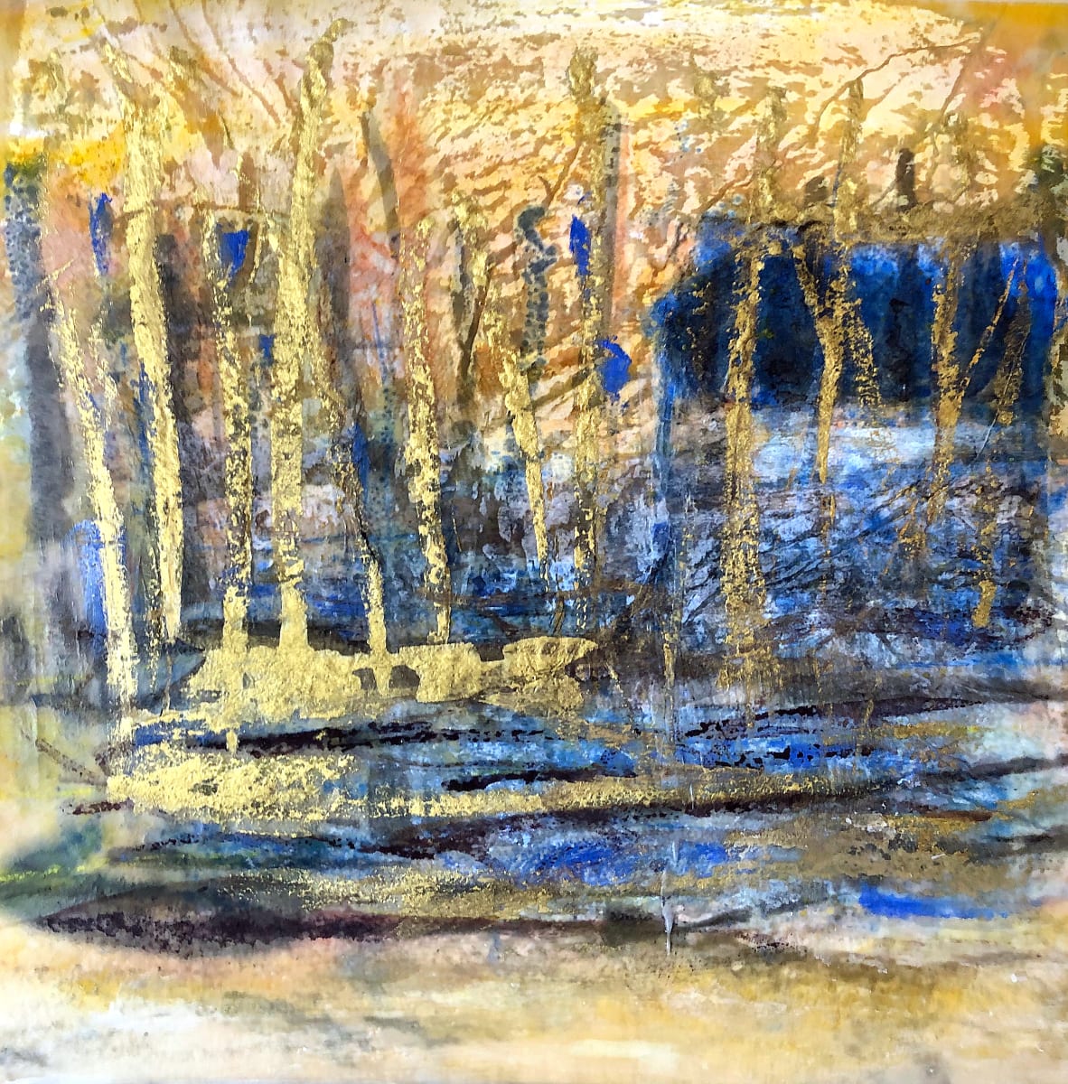 Trees in Blue #1 #6 by Catherine  Mansell