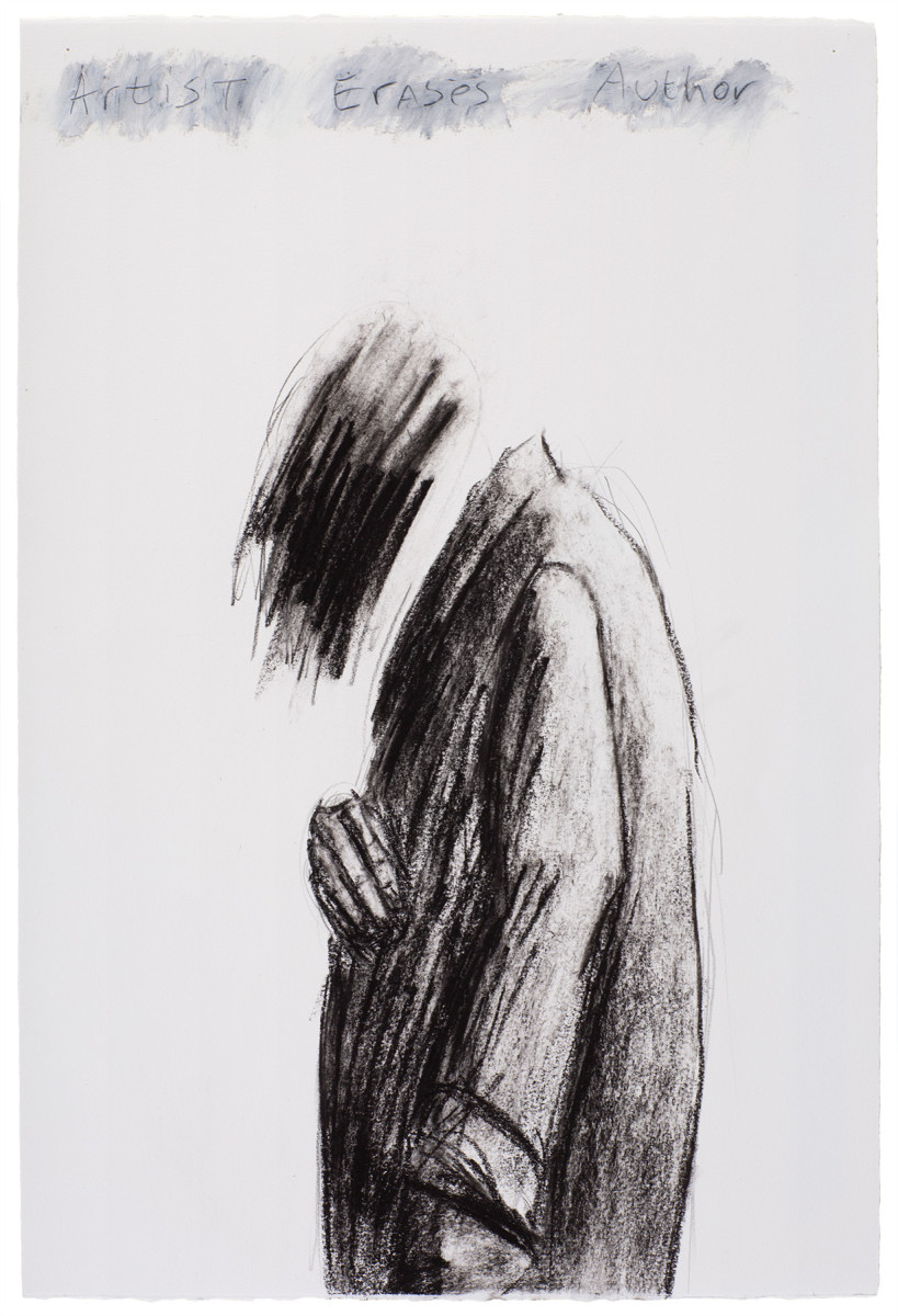 Artist Erases Author by James Deeb 