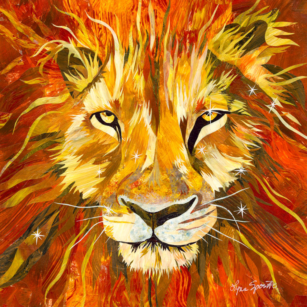 LEO- Zodiac Series by Lynn Sposito, Image 2.