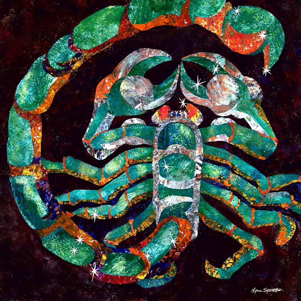 SCORPIO- Zodiac Series by Lynn Sposito, Image 1.