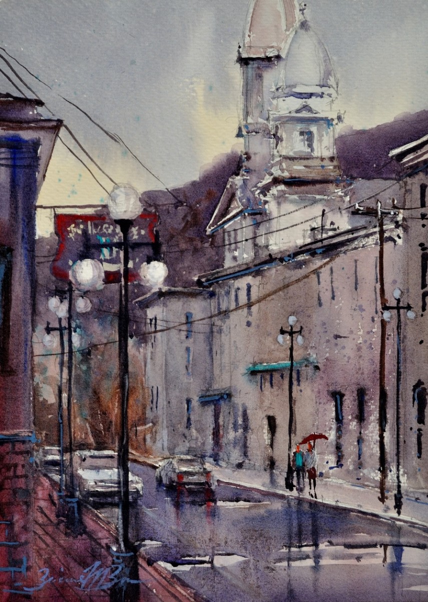 A Wet Day in Lock Haven by Brienne M Brown 